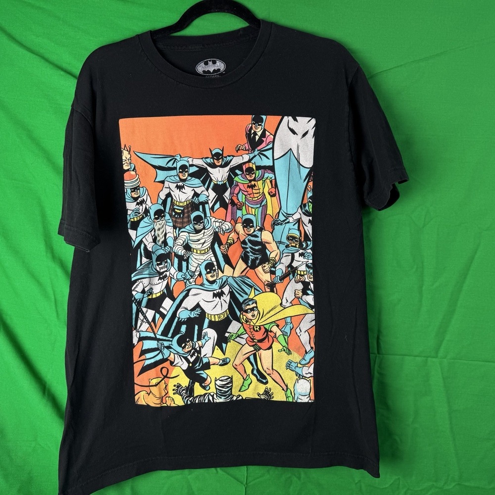 Batman & Robin Multi Batman-verse Men's T-shirt L Large
